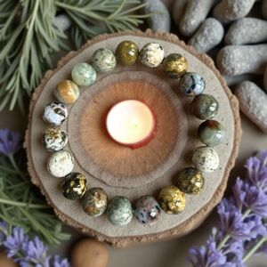 10mm Ocean Jasper Bracelet 🌊